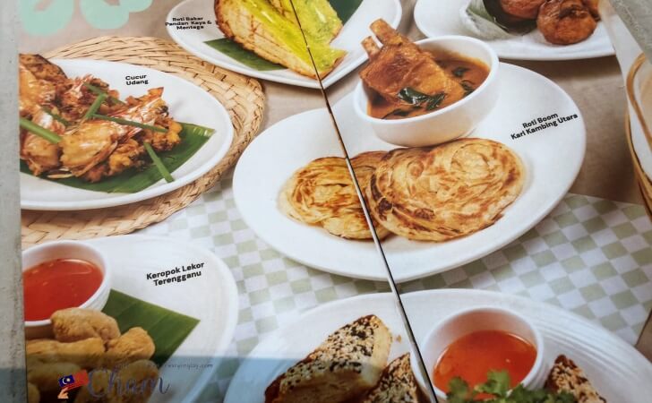 Semuka Cafeの軽食メニューの写真