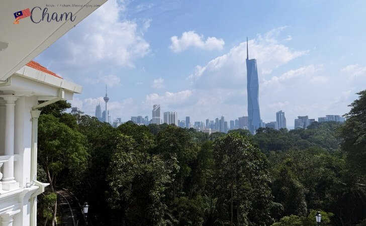 Seri Negara（セリネガラ）の2階から見える風景