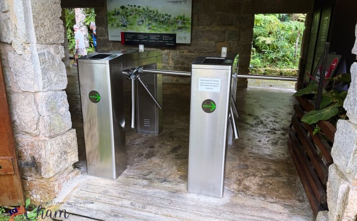 ザ・ハビタットペナンヒルの出入口