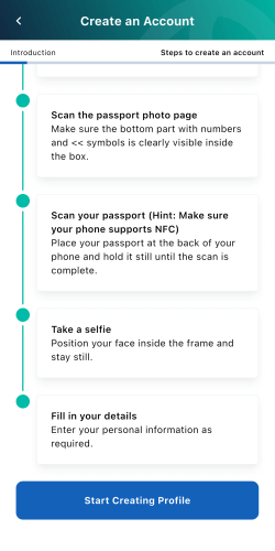 MyNIISe(マイニース)のアカウント作成フロー2