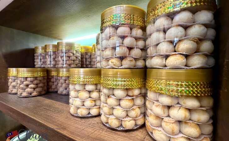 Eng Seng Penang Kuih Kapitで販売されているアーモンドクッキー