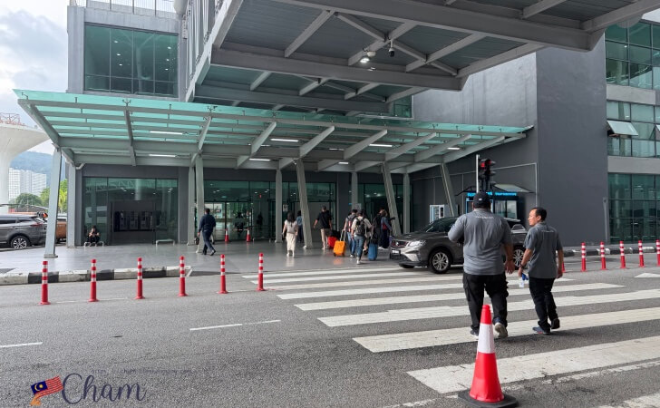 ペナン国際空港のGrab乗り場の行き方1
