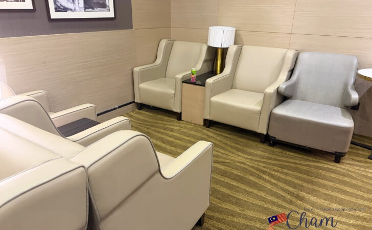 ペナン国際空港プラザプレミアムラウンジの内部