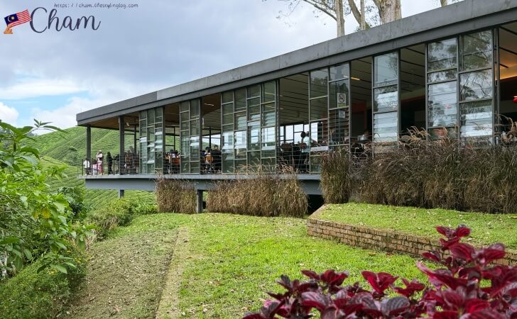 Sungei Palas Gardenにあるボーティーカフェ（BOH Tea Cafe）