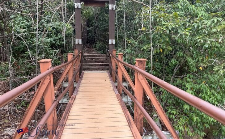 Pantai Kerachutのトレッキングコース