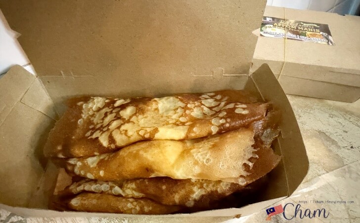 お持ち帰り用に注文したアポンマニス