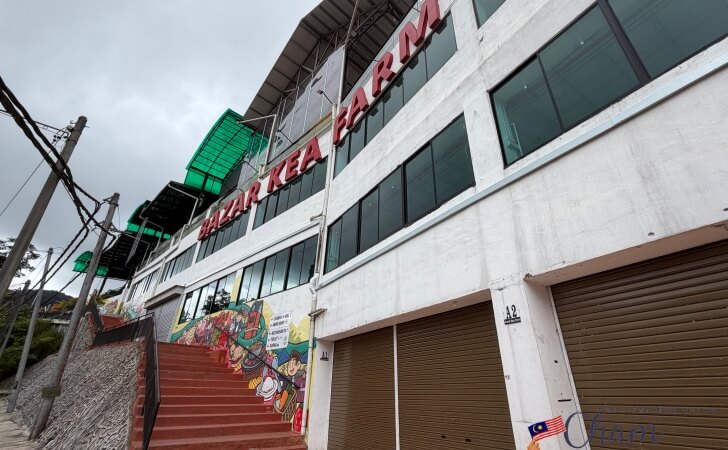 キャメロンハイランドにある市場のBazar Kea Farm Cameron Highlands