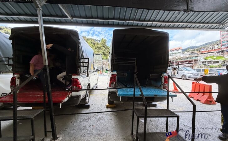 キャメロンハイランドフローラパーク(Cameron Highlands Flora Park)のアクセスに利用する車