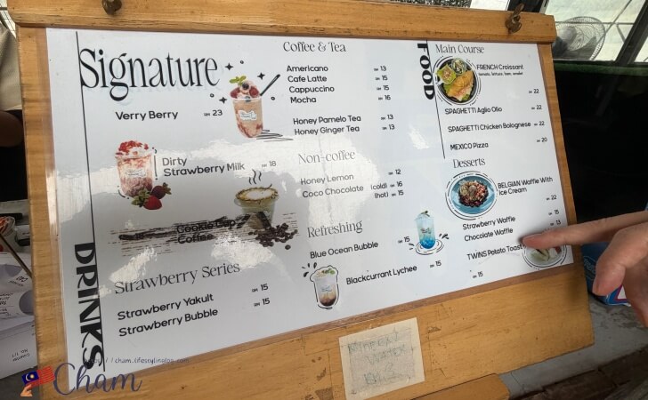 January 1 Cafeのメニュー