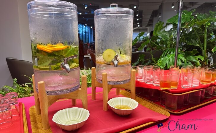 M Social Resort Penangのウェルカムドリンク