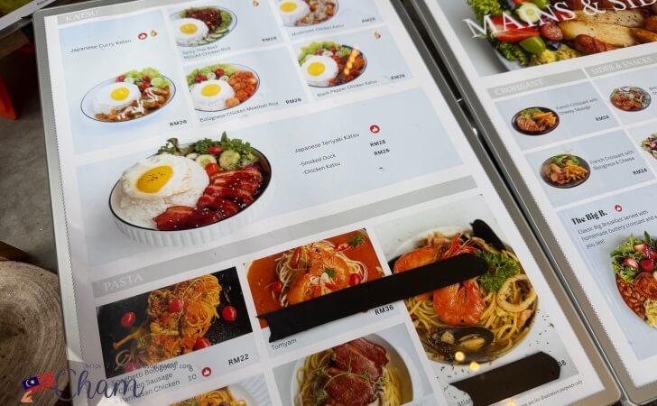 The Views Cafe@CH Flora Parkのフードメニュー