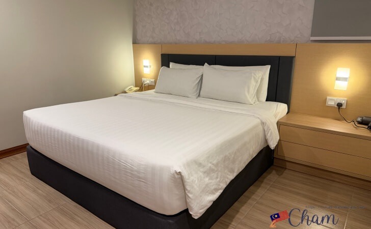 Forum Hotel（フォーラムホテル）のベッド