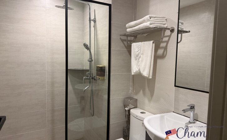 Forum Hotel（フォーラムホテル）のシャワー