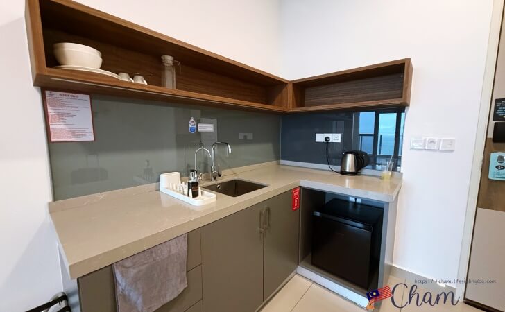 Tanjung Point Residences by Qlik Management（タンジュンポイントレジデンス）のキッチン