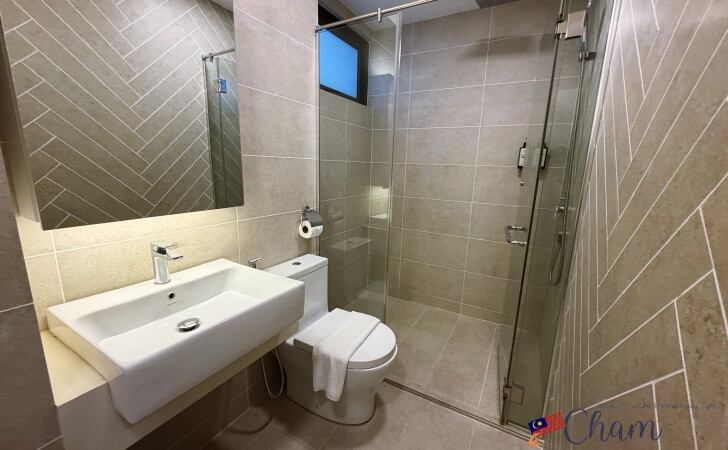 Tanjung Point Residences by Qlik Management（タンジュンポイントレジデンス）のバスルーム