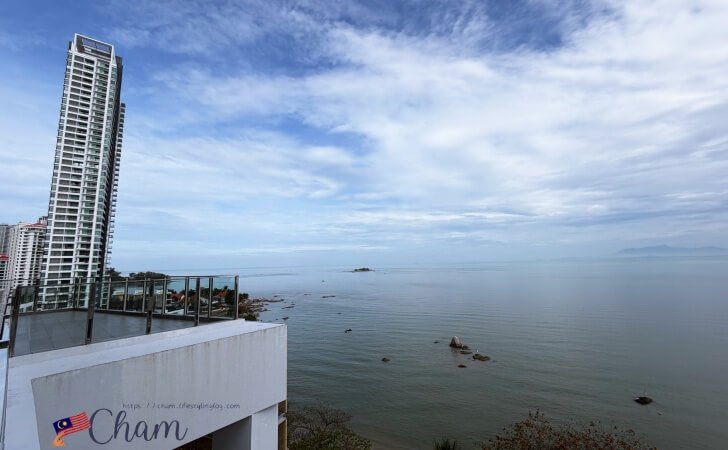 Tanjung Point Residences by Qlik Management（タンジュンポイントレジデンス）から見える海