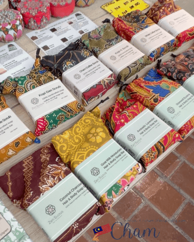 Zen Suousのスクラブとヘア＆ボディソープ