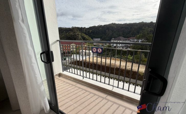 Zenith Suites Cameronのバルコニー