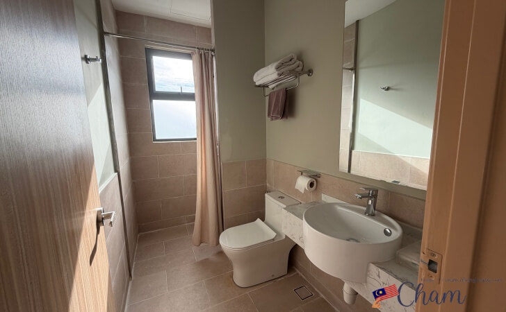 Zenith Suites Cameronのバスルーム