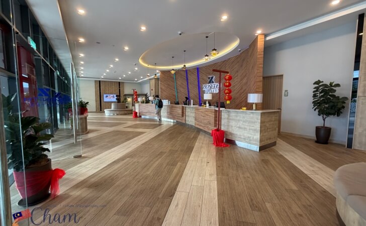 Zenith Suites Cameronのレセプション