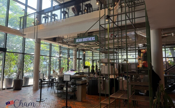 Bean Brothers at the Linc KLのカフェ外観