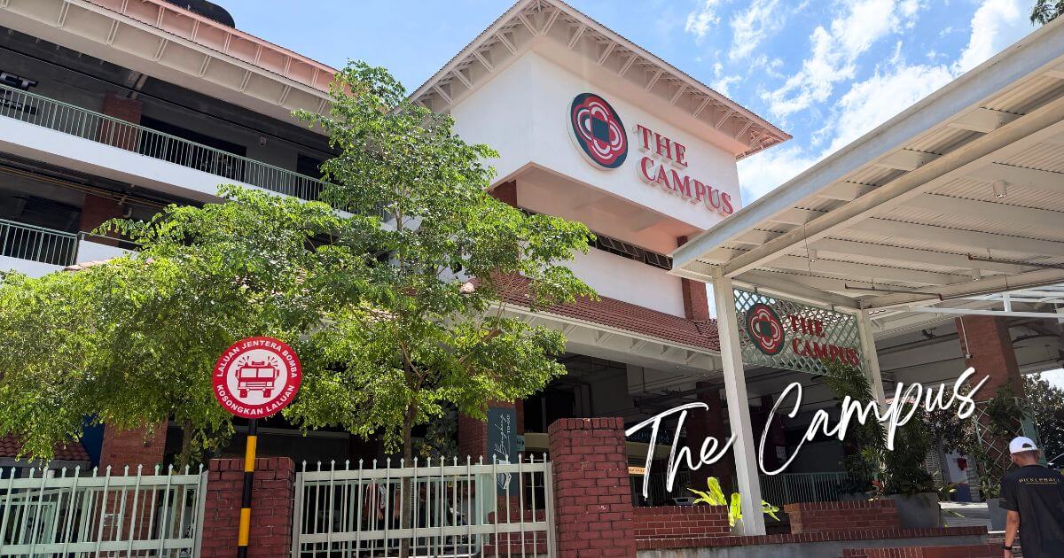 旧インターナショナルクアラルンプールを改装してコミュニティセンターにしたThe Campus（ザ・キャンパス）