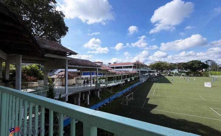 The Campus（ザ・キャンパス）にあるグラウンド