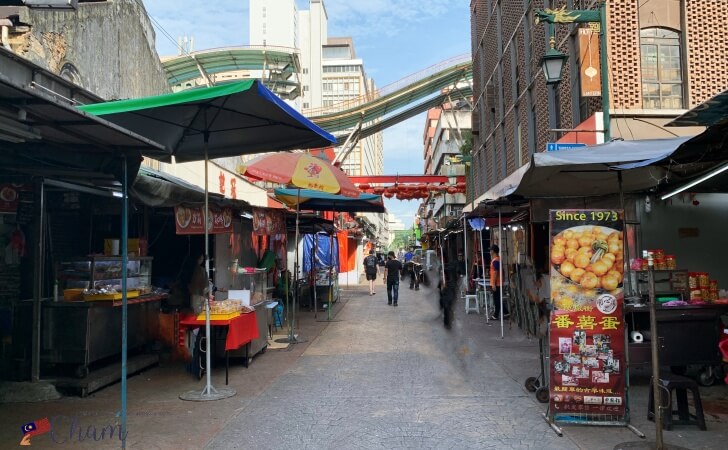 クアラルンプールチャイナタウンのJalan Hang Lekirにあるクエを販売するお店