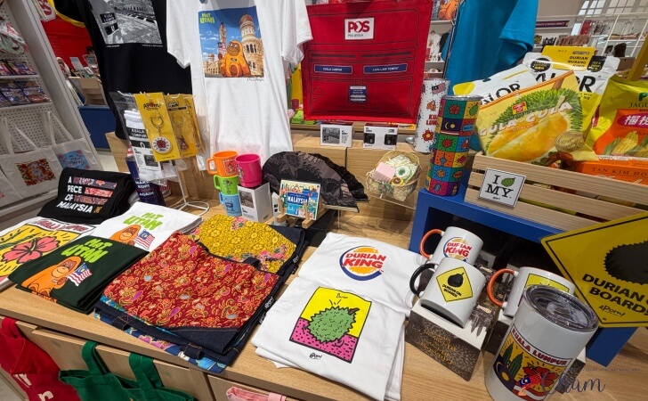 旧中央郵便局で販売されているA Piece of Malaysia（APOM）の商品