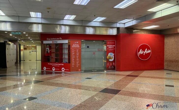 KLセントラル駅にあるエアアジアオフィス