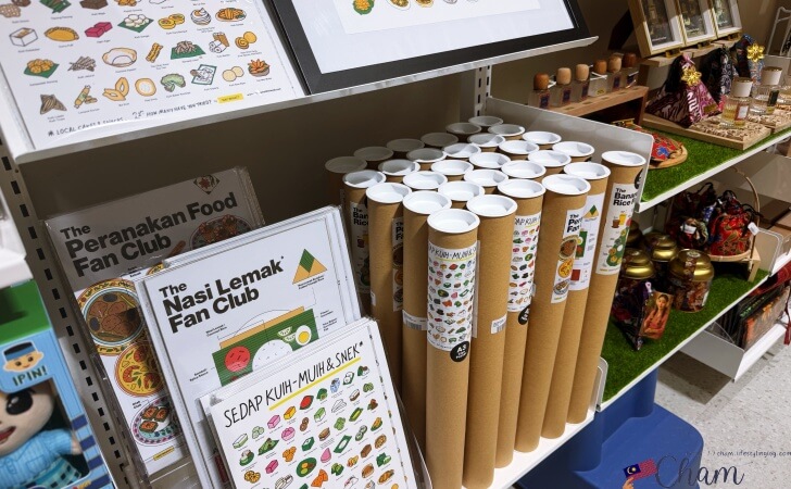 Lah Lah Landで販売されているマレーシアの食べ物やクエを描いたSay What?の商品
