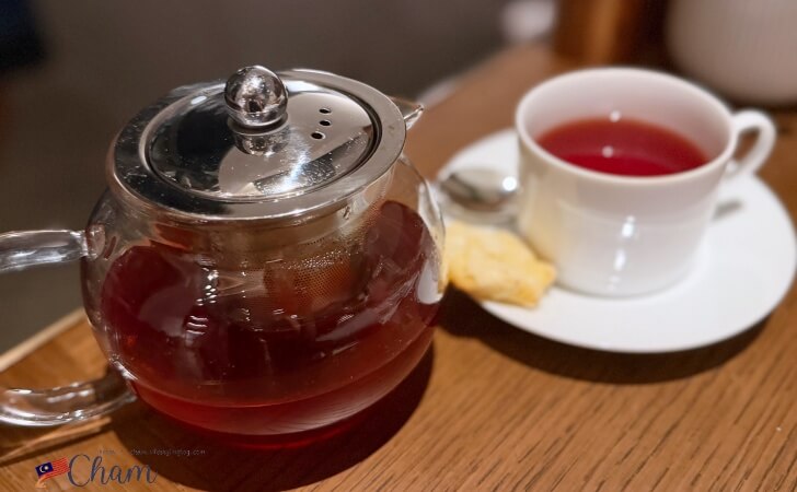 パークハイアットクアラルンプール独自ブレンドのお茶（Park Hyatt Kuala Lumpur Signature Tea Blend）