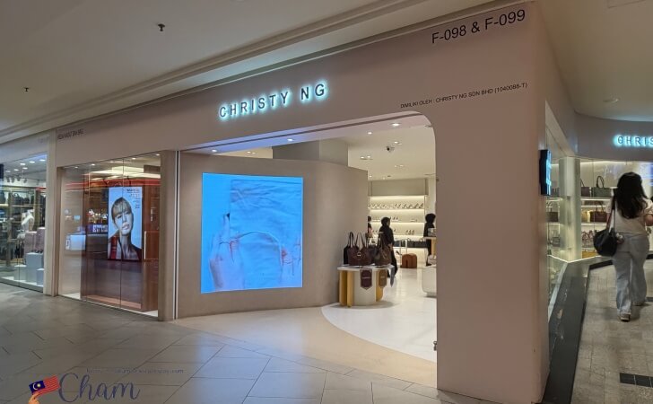 ミッドバレーメガモールにあるChristy Ngの店舗