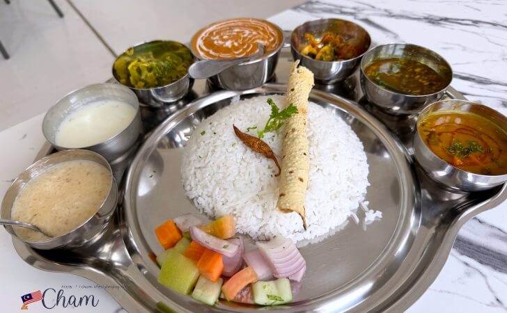 SaudagarのButter Chicken Thali（バターチキンターリー）