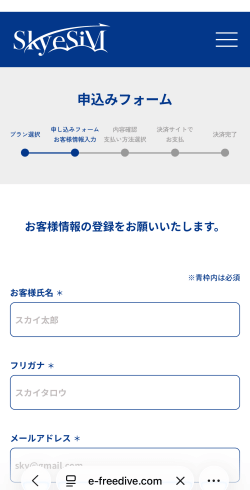 SkyeSiMの購入方法3