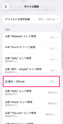 SkyeSiMのアクティベート方法9
