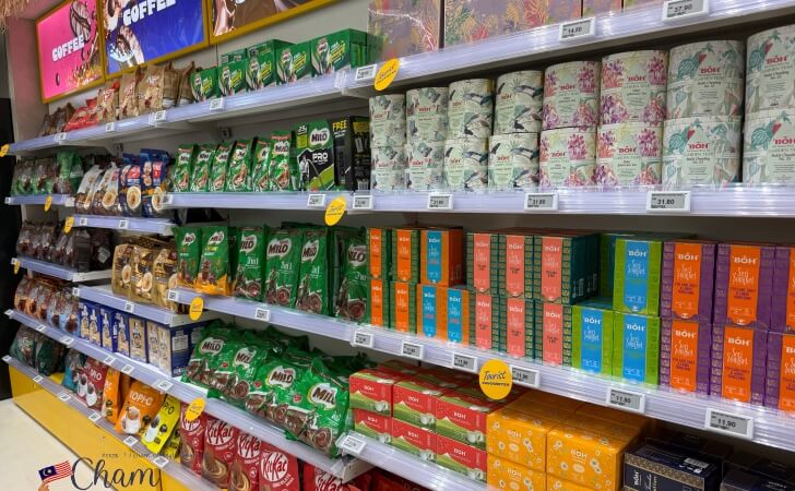 Watsons Plus（ワトソンズ プラス）で販売されているミロやBOHティー